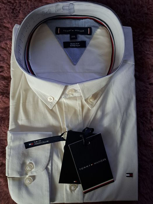 Koszula męska biała Tommy Hilfiger r XXL