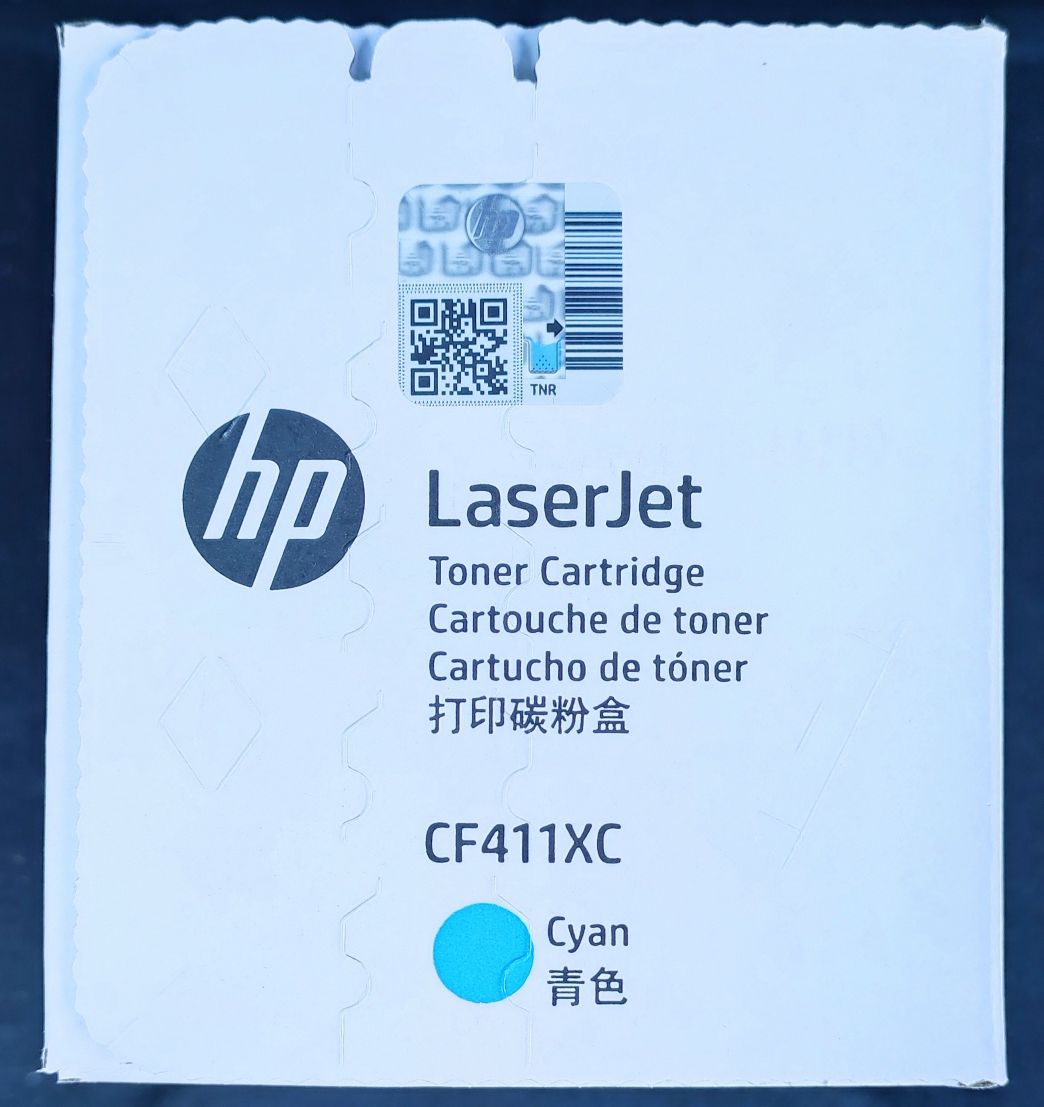 ОРИГІНАЛЬНІ ПОСИЛЕНІ картриджі HP 410X CF410X, CF411X, CF412X, CF413X