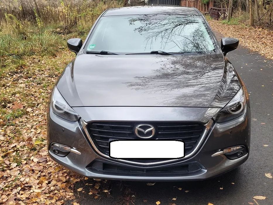 Mazda 3 2.0 Benzyna 165 KM 93 tys km! 10/2017 Bogata wersja wyposażenia