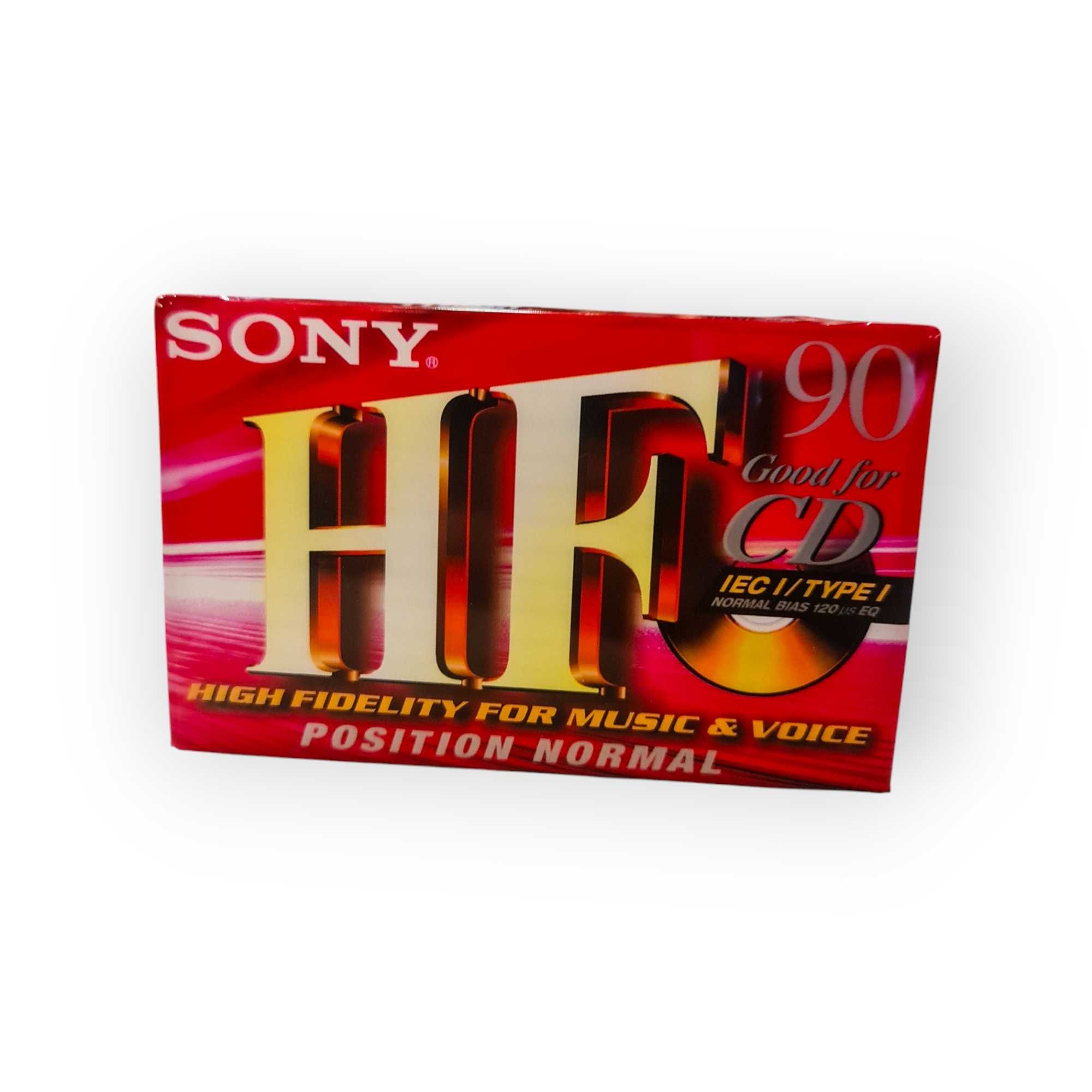 Fita K7 TDK D90 | Sony HF90 – 90 Minutos (Virgem)