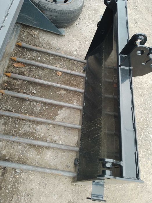 Widło-krokodyl 2 siłowniki hydrauliczne WMR Bartek widły do obornika