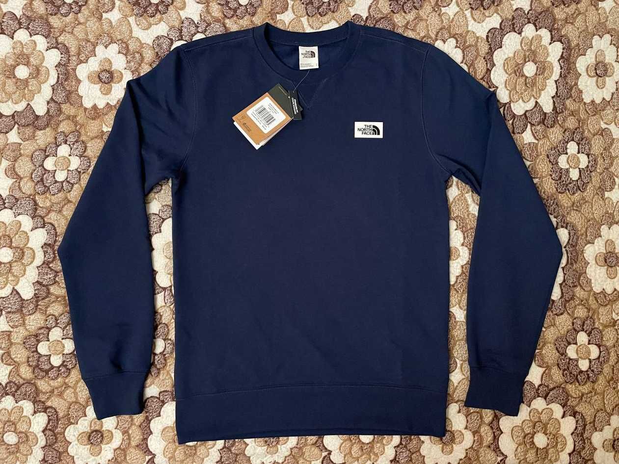 The north face heritage patch crew світшот кофта реглан оригінал - S