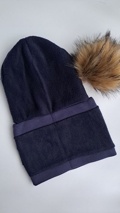 Зимова шапка і хомут 50-52см