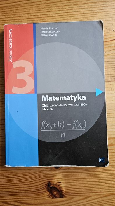 Matematyka 3 zbiór zadań, zakres rozszerzony