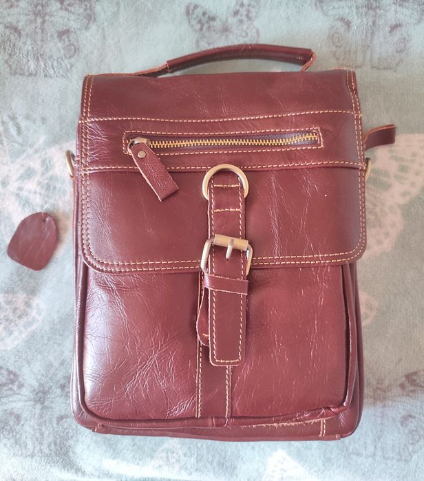 Мужская сумка. Кожа. Полностью новая.