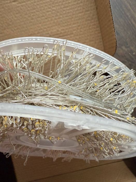 Гірлянда мішура на ялинку 50 м  (1500 ламочок)