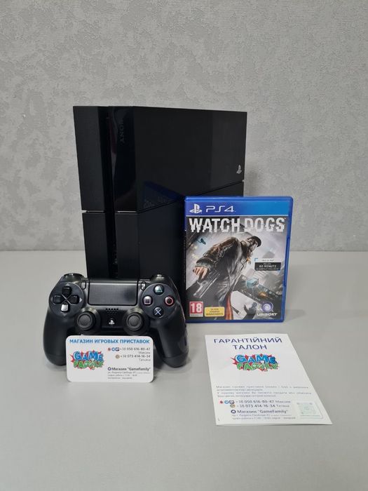 Sony Playstation 4 Ps4 Ps HDD 500GB 12 Місяців Гарантія Магазин Пс 4