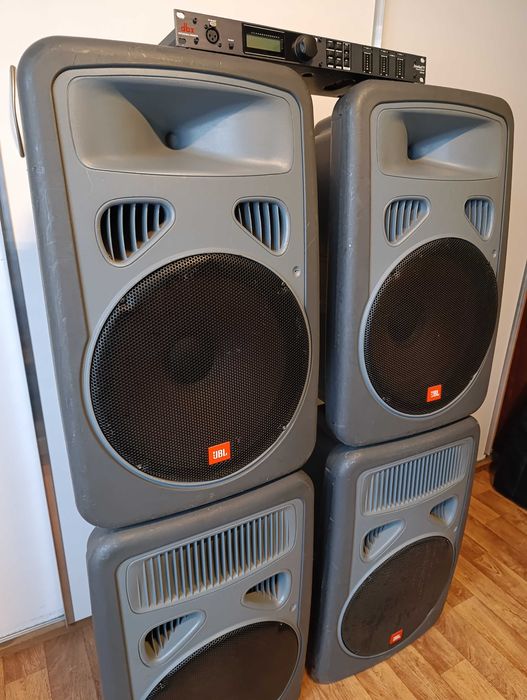 JBL EON 15P-1,PowerSub,procesor dbx DriveRack PX (USA)