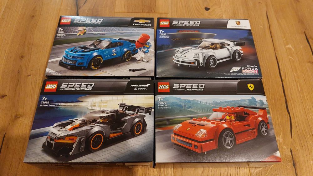 LEGO Speed Champions 75895, 75890, 75891, 75892-NOWE