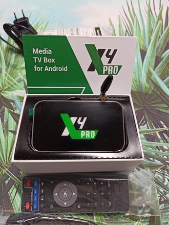 UGOOS X4 PRO 4/32Gb Android ТВ Приставка Smart TV BOX S905X4 Настроена