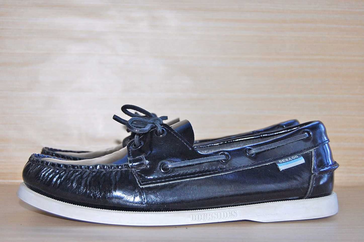 Мокасины топсайдеры SEBAGO DOCKSIDES р.41-42 original DOMINICAN REPUBL
