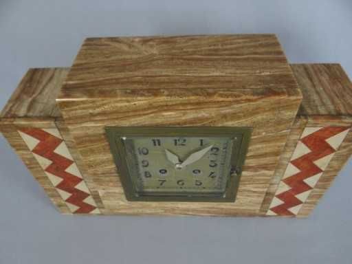 Zegar Art Deco elegancki francuski - Film Gong