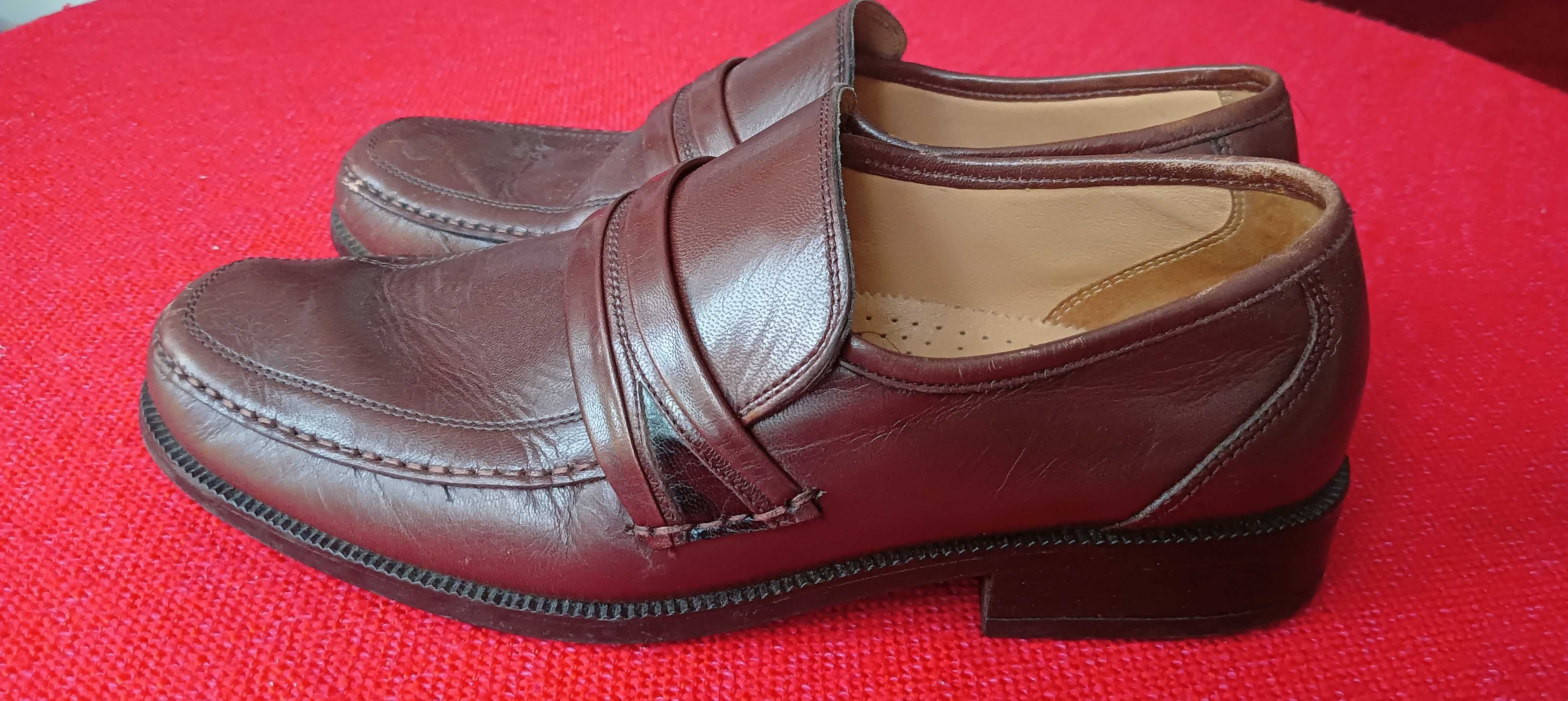 CLARKS EXTRA WIDE roz 43 27,5cm Skóra Stan BDB Okazja