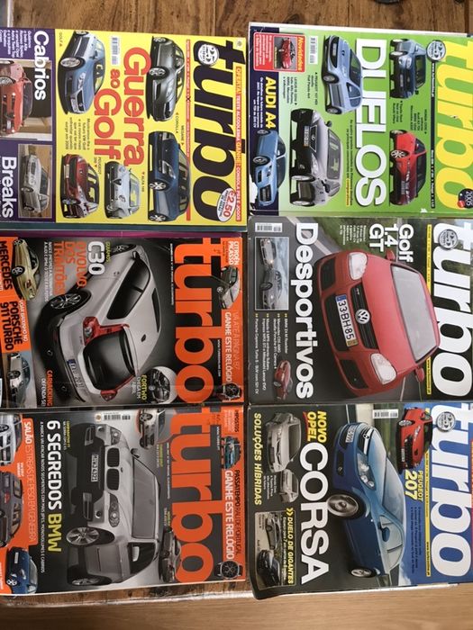 Revistas TURBO varias