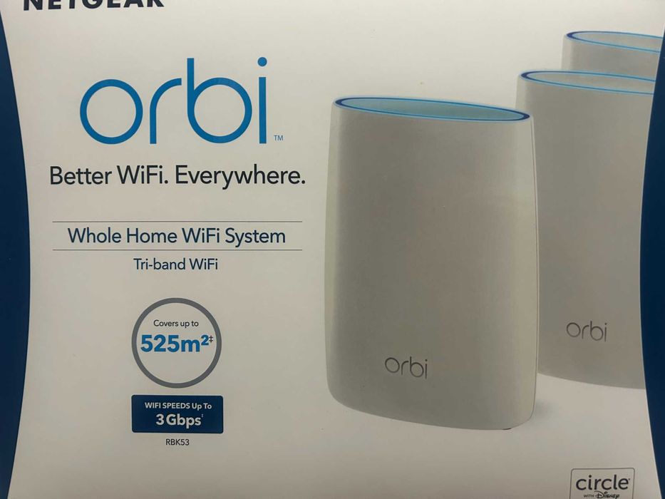 Zestaw Netgear Orbi RBK53 / 1x RBR50 / 2x RBS50 / Mesh Wi-Fi