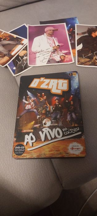 D'zrt ao vivo no Coliseu Dvd+cd+autógrafos