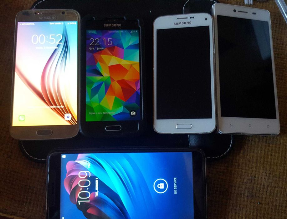 telemoveis e telemoveis com anomalias