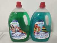 Гель для прання Kronwaschen. Порошок для прання. Рідкий гель