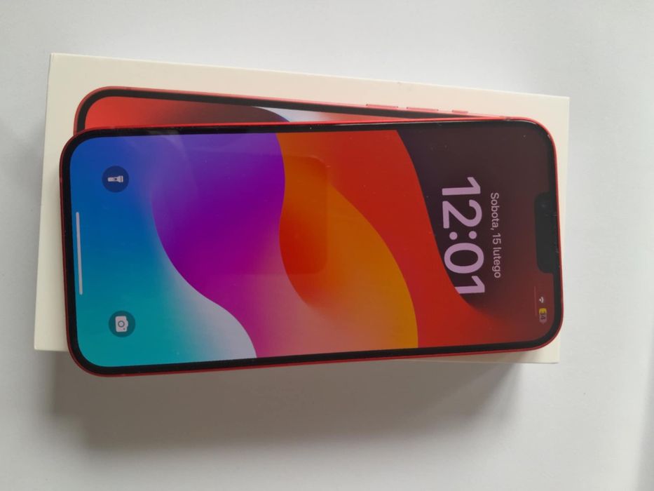 Iphone 14 plus 128gb Czerwony red