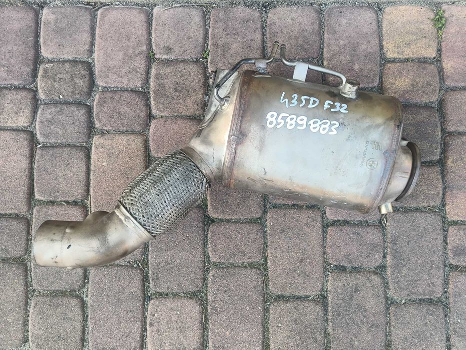 BMW 435D F32 335D F30 F31 filtr cząstek stałych DPF 3.0D N57D30B 313KM