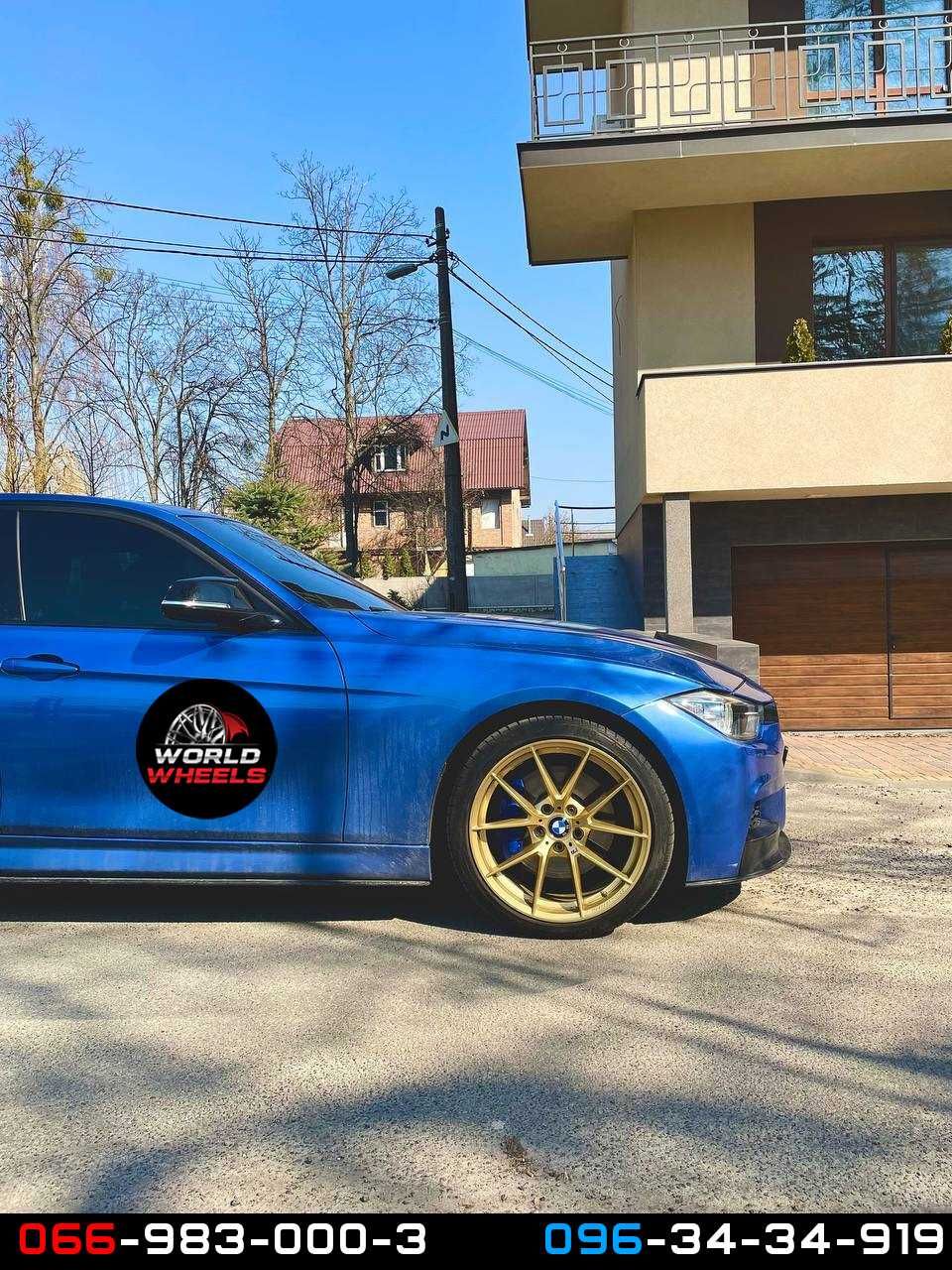 Диски R18 5x120 BMW F30 F32 F10 F11 F01 F06 F25 E46 E90 E92