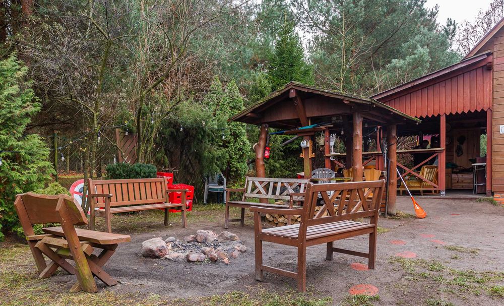 Wolna sobota 11.10 Domek Sauna i Działka w Dąbrówce pod Lublinem ogn