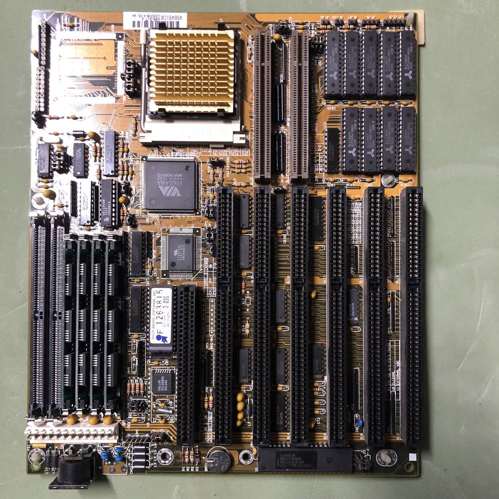 12 płyt głównych retro pentium dx2 Socket 7 3 + procesory DX2, Pentium