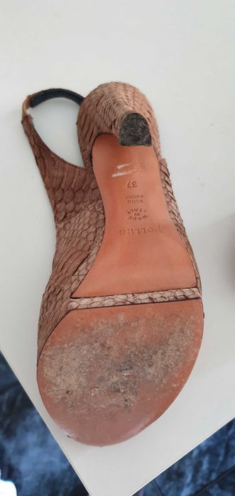 Sapatos senhora em pele