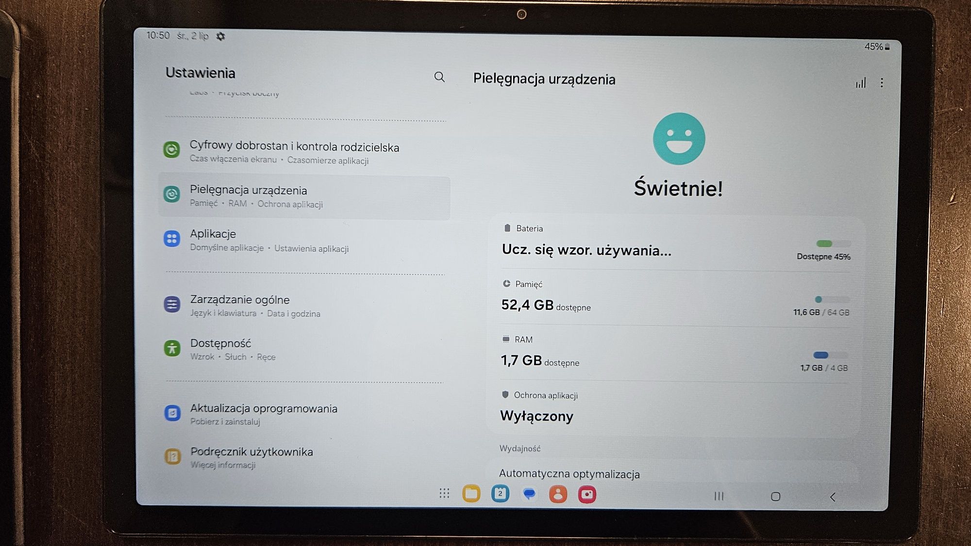Samsung Galaxy Tab A8 10,5" SM-X200 4/64 Wi-Fi