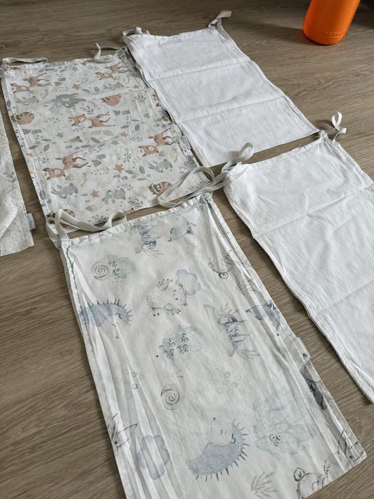 Zestaw przescieradelek pokrowcow na przewijak