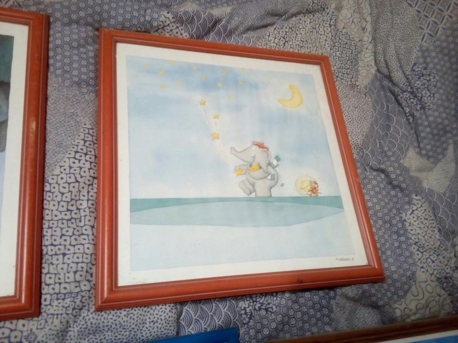 Conjunto de 6 Quadros Decorativos