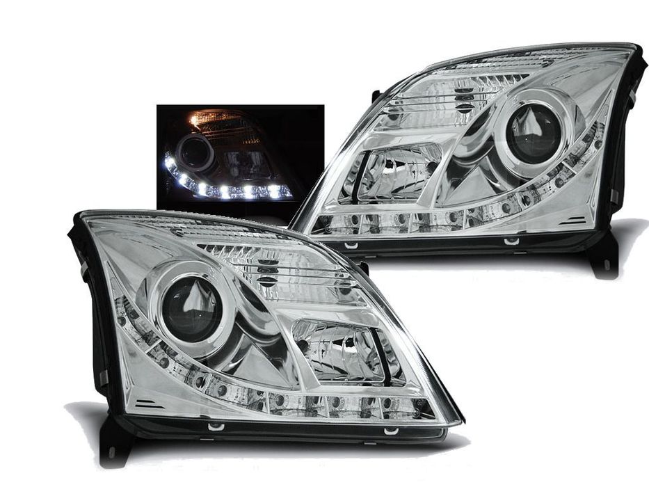Lampy OPEL VECTRA C 02-05 LED DO JAZDY DZIENNEJ