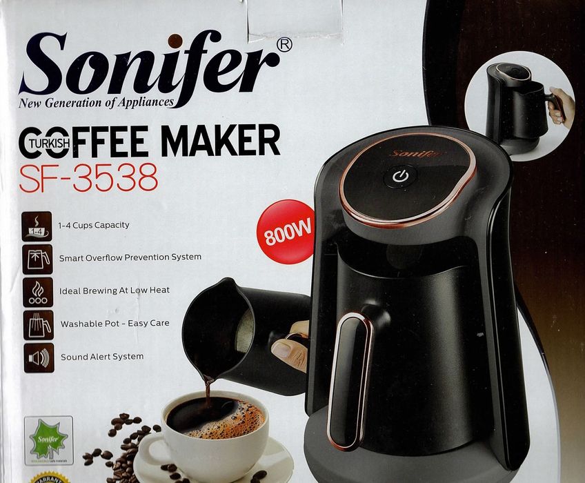 Кавоварка Sonifer SF-3538 Electric 800W Turkish Coffee Coffee Maker