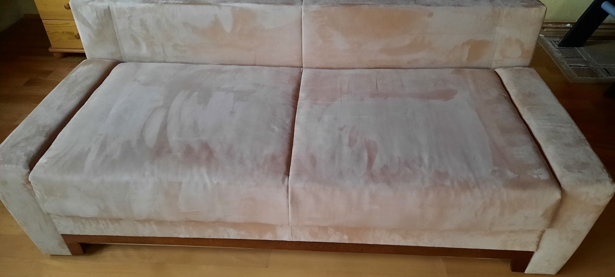 Sofa z funkcją spania.