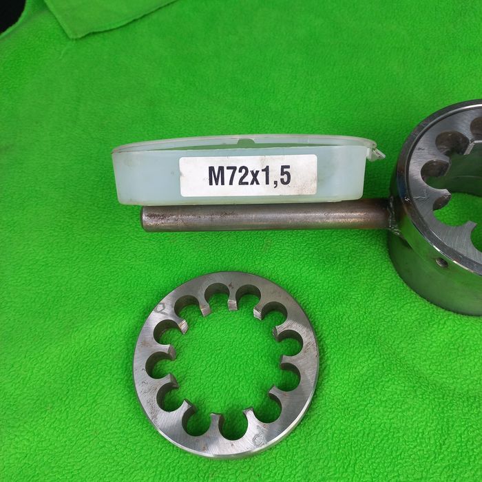 Плашка М72х1.5мм