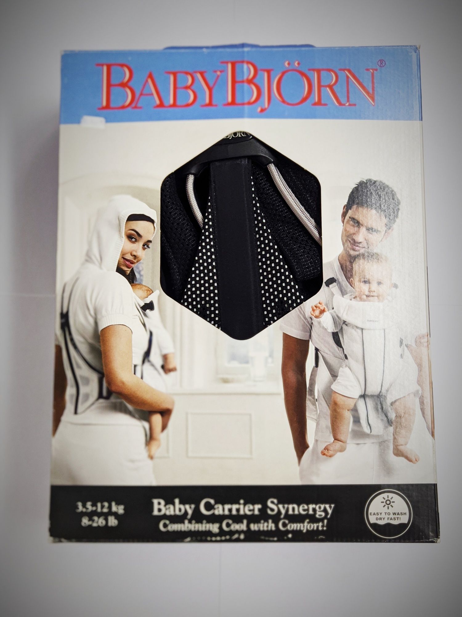 Marsúpio BabyBjorn + capa e 2 babetes