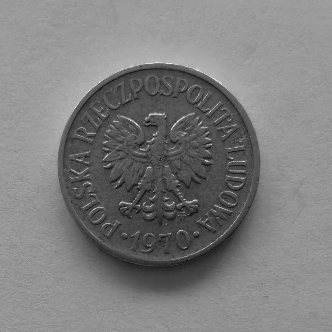 Moneta PRL 20 złotych 1970r.Al.Stan monety widoczny na zdjęciach.