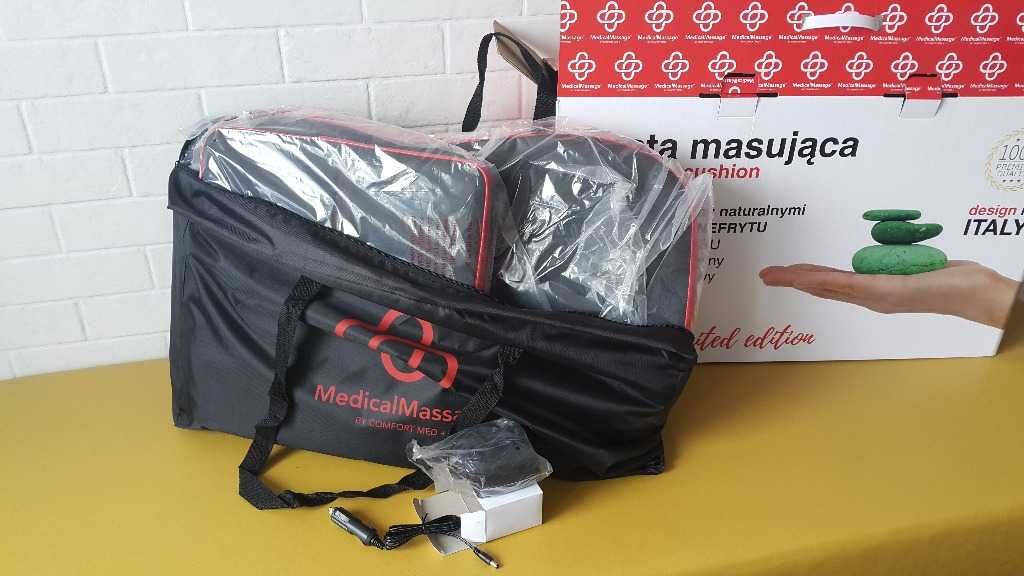 Masaż Cieplny Gorącymi Kamieniami MedicalMassage mata masująca Nowa