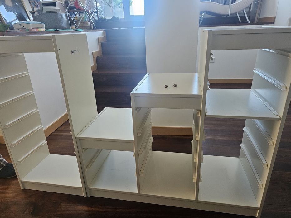 Estante ikea vários módulos