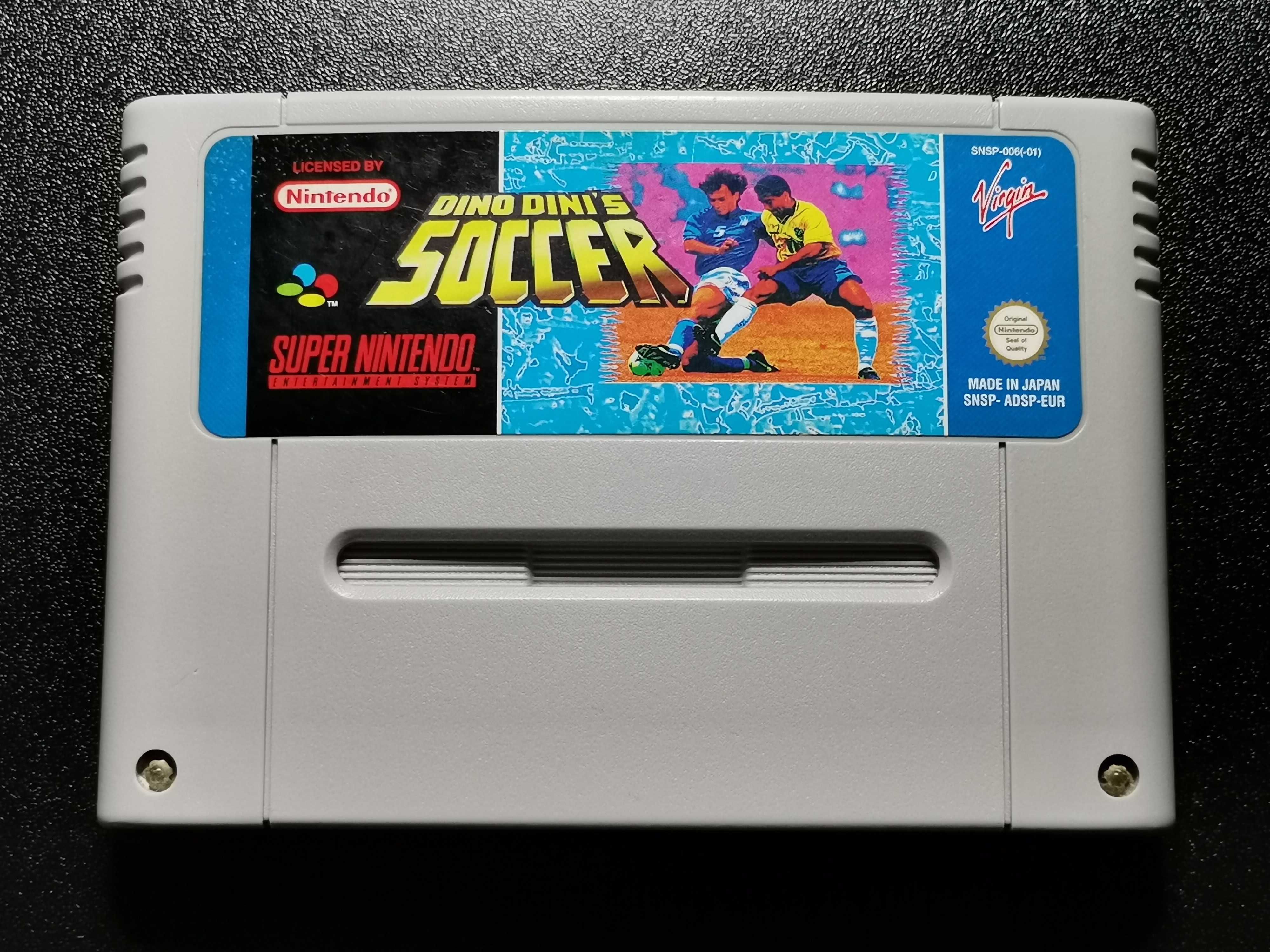 Super Nintendo Dino Dini's Soccer