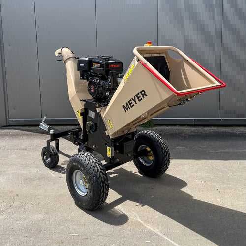 Rębak spalinowy MEYER R15SL – silnik Loncin 15 KM, gałęzie do 15 cm