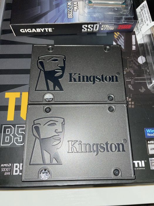 Ssd диски Kingston A400 ( 2 штуки ) по 480gb 2.5 3d v-nand оригінал