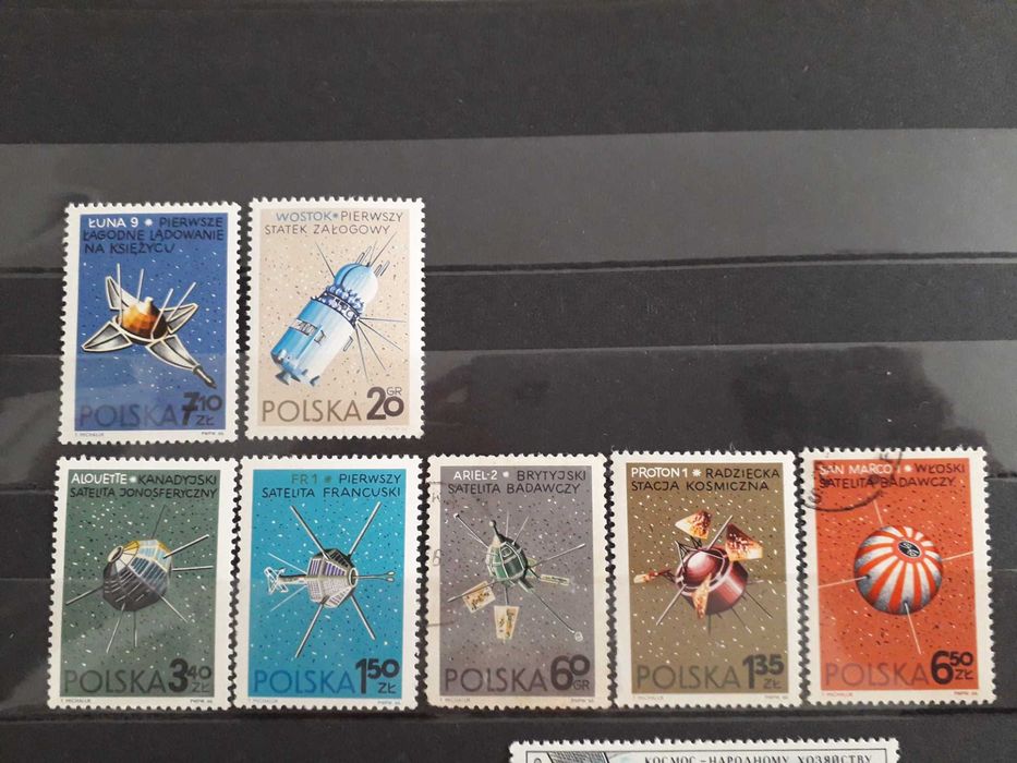 znaczki pocztowe Kosmos 22 sztuki