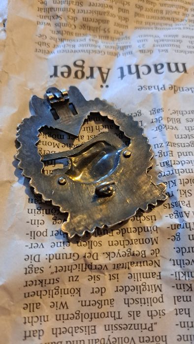 Odznaka pancerna 3 rzesza wehrmacht rzadkosc