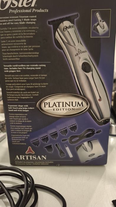 Беспроводной триммер машинка стрижка борода окантовка oster