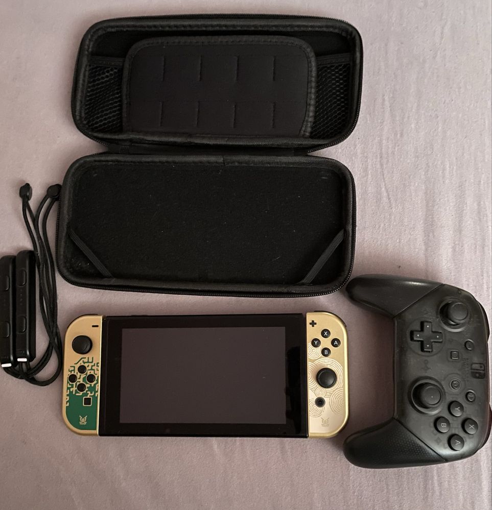 Nintendo switch v2 +pro controller