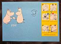 Koperta FDC Muminki Finlandia 2009