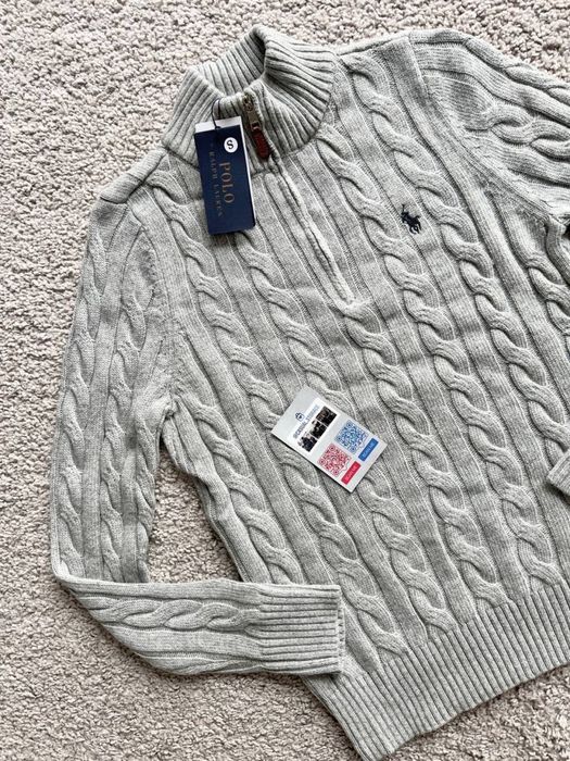 Свитер Polo Ralph Lauren на замке (1/3 зип)