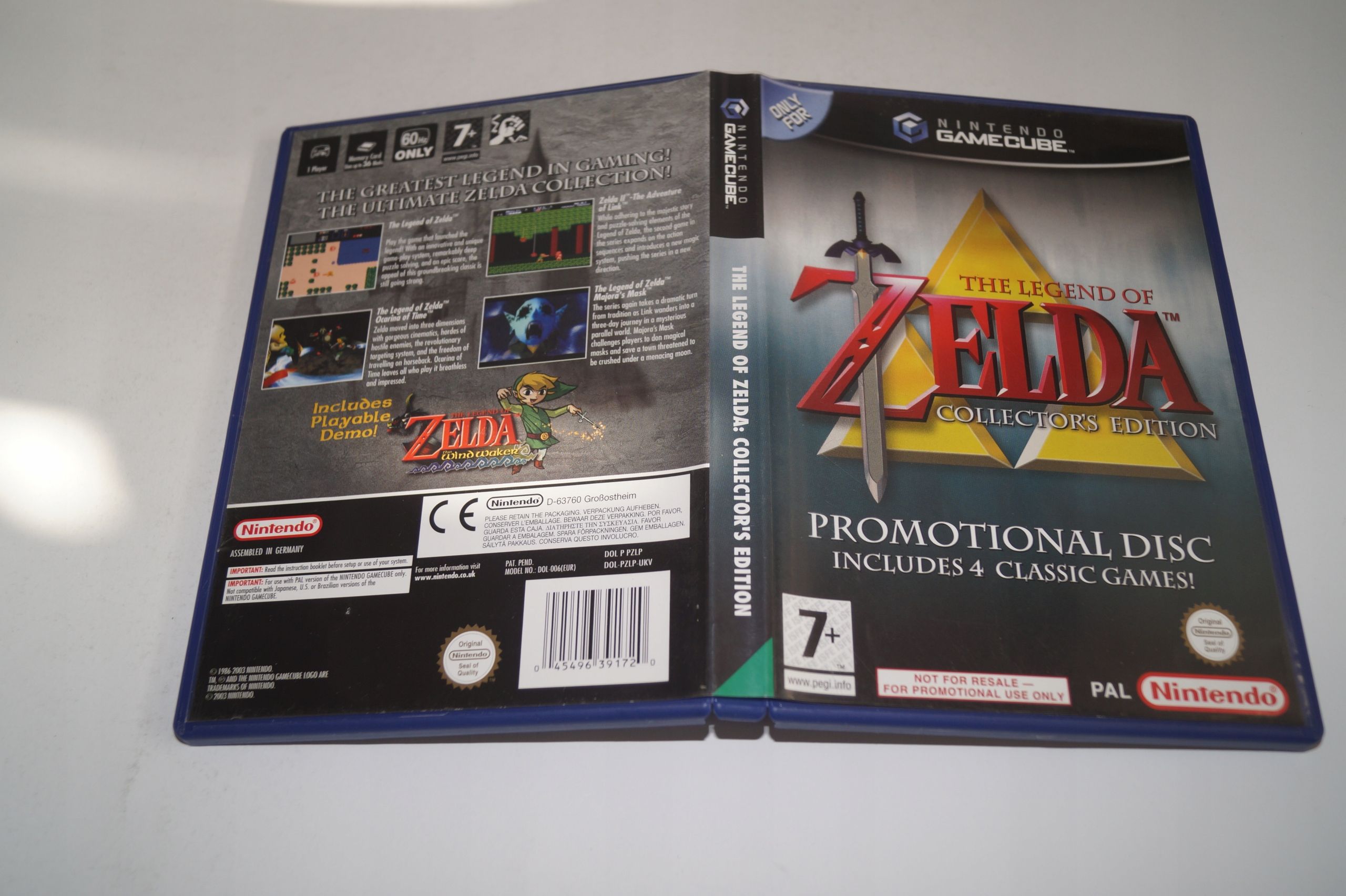 Gra The Legend Of Zelda Collector's Edi Promotional Disc  Gamecube