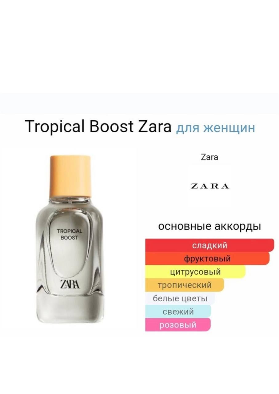 Парфуми Zara Tropical Boost, духи Zara Tropical Boost, Zara